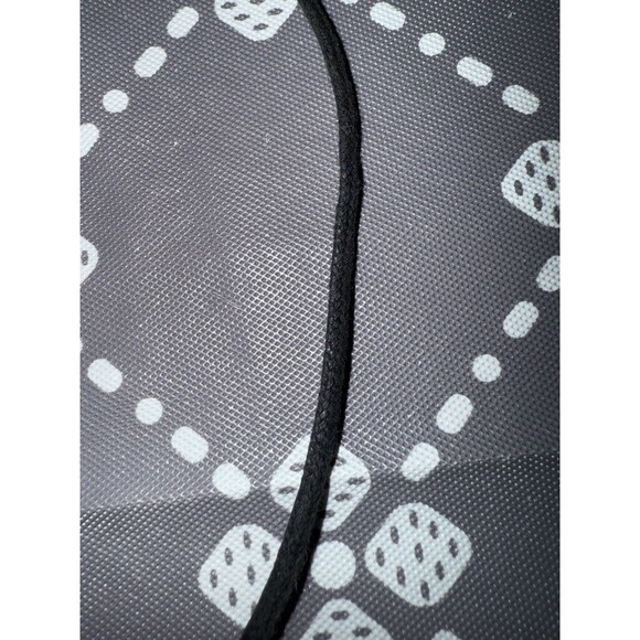 Baer SF Interconnected Circles Silver Tone Corded Adjustable Necklace 26-30" - Picture 5 of 10